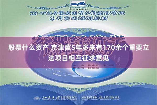 股票什么资产 京津冀5年多来有170余个重要立法项目相互征求意见