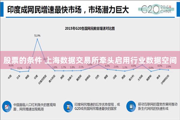 股票的条件 上海数据交易所牵头启用行业数据空间