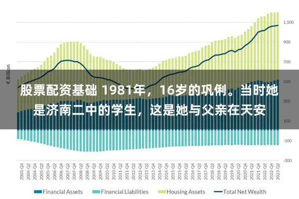 股票配资基础 1981年，16岁的巩俐。当时她是济南二中的学生，这是她与父亲在天安